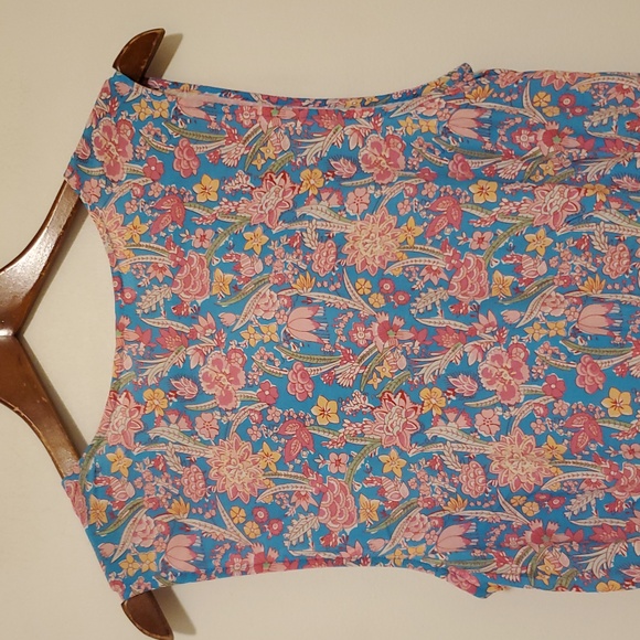 Anthropologie - Plenty By Tracy Reese Botonical Flutter Hem Dress Size Medium - Picture 10 of 13